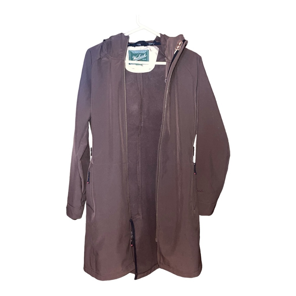 Woolrich women’s trench coat brown medium
